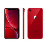 Apple iPhone XR, 64GB, Red - Fully Unlocked (Renewed)