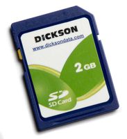 Dickson A210 2 GB SD Flash Card for Dickson Data Loggers