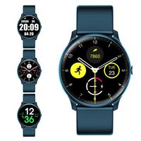 Evershop Smart Watch with Heart Rate Monitor Compass for Men Women, IP68 Waterproof Fitness Tracker with Sleep Tracker Pedometer Compatible for Android Phones&iPhone (Marina Blue)