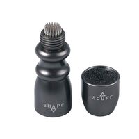 koeall 3 in 1 Snooker Pool Cue Tip Tool Billiard Cue Accessories Shaper/Scuffer/Aerator - Grey