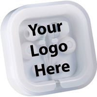 Color Pop Earbuds with Microphone - 100 Quantity - $3.45 Each - Promotional Product/Bulk with Your Logo/Customized