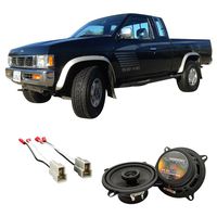 Compatible with Nissan Hardbody Pickup 1986-1993 Front Door Factory Replacement HA-R5 Speakers New