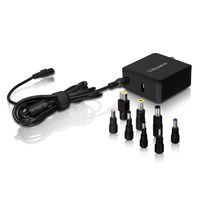 65W Universal AC Replacement Laptop Adapter with USB 2A Charging Port, for Laptops, Ultrabooks, Chromebooks, 8Tips. (Supports Most Dell, HP, Acer, Lenovo, IBM, Sony, Asus, Toshiba and Samsung)