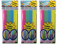 Cool Change (3pk) Easter Straws