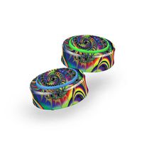 MightySkins Skin Compatible with Amazon Echo Button (Pack of 2 Skins) - Acid | Protective, Durable, and Unique Vinyl Decal wrap Cover | Easy to Apply, Remove, and Change Styles | Made in The USA