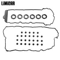 LIMICAR Engine Valve Cover Gasket Set VS50808R Compatible with 2009-2013 Buick Cadillac Chevrolet GMC Saab Saturn 3.0L 3.6L