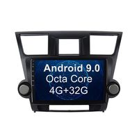 SYGAV Android 9.0 Car Stereo for 2008-2012 Toyota Highlander Without JBL Amplifier Radio with GPS Navigation 10.2 Inch Touch Screen Head Unit