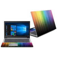 MightySkins Skin Compatible with Lenovo Ideapad 330 15" (2018) - Rainbow Streaks | Protective, Durable, and Unique Vinyl Decal wrap Cover | Easy to Apply, Remove, and Change Styles | Made in The USA
