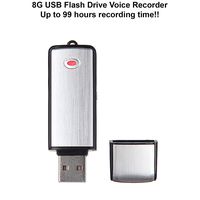 eAnjoy 8G USB Digital Voice Recorder; Crystal Clear Flash Drive Audio Recorder/Mini Voice Recorder