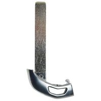 qualitykeylessplus Emergency Key Insert for Cadillac Smart Remote Uncut Blade Blank with Free KEYTAG