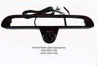3rd Brake Light Cargo Camera for 1999-2016 Ford F250 & 2011-2016 F350 Trucks with After Market Video Display (Won't Work with Factory Radio)