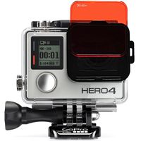 SANDMARC Aqua Filter for GoPro Hero 4 and 3+ Cameras - Dive, Scuba and Snorkel Accessory - Red, Magenta and Yellow Filter Set - 5 Pack - Standard Housing