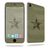 MightySkins Skin Compatible with Apple iPhone 7 - Army Star | Protective, Durable, and Unique Vinyl Decal wrap Cover | Easy to Apply, Remove, and Change Styles | Made in The USA