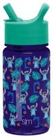 Simple Modern Disney 16oz Summit Kids Tritan Water Bottle with Straw Lid for Toddler - Dishwasher Safe Travel Tumbler - Disney: Stitch