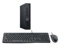 Dell Optiplex 3060 Micro PC Desktop Bundle with Intel Core i5-8500T 2.1GHz 6-Core (Hexa Core), 16GB DDR4 RAM, 256GB SSD, Windows 10 Pro, Keyboard, Mouse