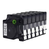 ANMO Compatible DYMO D1 Label Tape 45013 (S0720530) Black on White Labeling Tape Cartridge for DYMO LabelManager 160 210D 280 360D 420P Wireless PnP 220P 260P 450D 500TS, 6 Pack