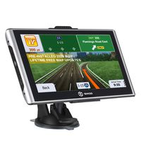 SIXGO GPS Navigation for Car 7 Inch Touch Screen Vehicle GPS Navigation System with Voice Broadcast and Free Lifetime Map Update (2020 Latest Maps)