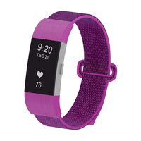 JUN1 Compatible with Fitbit Charge 2 Bands Soft Nylon Sport Wristbands for Men Women Lightweight Replacement Straps Accessories for Fibit Charge 2 Fitness Tracker