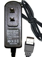 KHOI1971 5-Volt Wall Charger AC Adapter Cord for Yellow Black-Trim SL10LEDSL Stanley FATMAX Spotlight with USB Charger Port