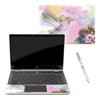 Mightyskins Skin Compatible With Hp Pavilion X360 14" (2018) - Water Color Mocking | Protective, Durable, And Unique Vinyl Decal Wrap Cover | Easy To Apply, Remove, And Change Styles | Made In The Usa