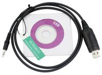SUNDELY USB Programming Cable for Icom Radios IC-F3 IC-F3S IC-F3GS IC-F3GT IC-F4 IC-F4S 1-pin