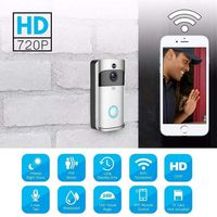 Etuoji Home Wireless Remote Monitoring Real-Time Two-Way Talk Video Doorbell Remote Home Monitoring Systems
