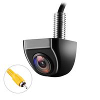 NATIKA Backup/Front View Camera,IP69K Waterproof Great Night Vision HD and Super Wide Angle Metal OEM Style Reverse Rear View Backup Camera for Cars Pickup Trucks SUVs RVs Vans (Black)