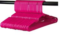 Children's Hangers, Very Durable, Made in The USA to Last a Lifetime! Designed to Fit for Children and Babies Value Pack of 30 -Hot Pink