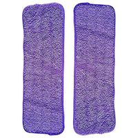 Head Mop - 2 Microfibre Mops Broom Pack Replacement Warranty Valid Able Life 25 Cm X 40 Cleaning Wipes - Floor Magic Lazy Second Clean Cloth Cleaning Mops Flat Wash Replacement Hand Home