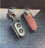 New Shining Pocket Mini Contact Lens Case, Portable Lipstick Glasses Case (C)