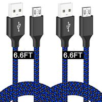 Micro USB Cable Android Charger Fast Charging Cord for Kindle fire HD 7/8/10 Tablet,for Samsung Galaxy S7/S6/S4/J7/J3/Note 5 4 3,LG V10 PS4 Braided Phone Charger Compatible Xbox One Controller 6 FT