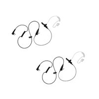 2 Pack BOMMEOW BCT12-M1A Earpiece for Motorola CP110 RMU2040 RMU2080 CLS1450