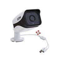 EWETON 1080P Hybrid Bullet Security Camera, HD 4-in-1 TVI/CVI/AHD/CVBS Waterproof Indoor/Outdoor Surveillance Camera 2.0MP 1920x1080, 36 LED 115ft Night Vision 3.6mm Lens UTC OSD