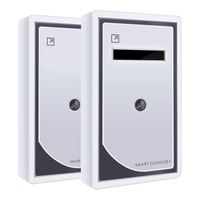 People Counter Smart Counter Data: Stores Data for 180 Days | Counts Visitor passages by Days and Hours with time Stamps | Infrared Door Counter | Customer Traffic Counter | Retail Patron Counter|