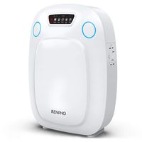 RENPHO Air Purifier for Home Large Room, HEPA Filter Air Purifiers for Allergies and Pets, Air Purifiers for Living Room Bedroom, Traps Allergens, Smoke, Odors, Mold, Dust, Germs, Pet Dander