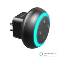 Ellipsis Smart Speaker, Plug-in Smart Speaker with Amazon Alexa, Smart Home Control Device