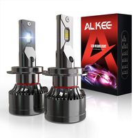 H7 LED Headlight Bulb, Aukee 110W High Power 18,000LM Extremely Bright 6000K Cool White CSP Chips Conversion Kit Adjustable Beam