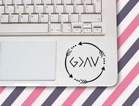 REDIN STORE God is Greater Than The Highs and lows God is Greater Decal Religious Decal Christian Decal God Sticker God Car Decal Jesus Decal
