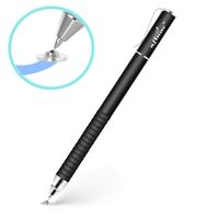 aibow Capacitive Stylus Pen for iPad, iPhone, Tablets, Cell Phones, All Touch Screens [ Fine Point & High Sensitivity Disc Tip Series ] with 1 Replaceable Disc Tip, Slide Cap Type2 (Black)