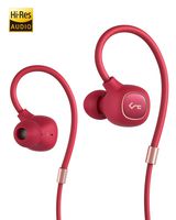 AUKEY Wireless Headphones, Key Series B80 Bluetooth 5 Earbuds with Hybrid Driver System, High Fidelity Sound, aptX Low Latency, IPX6 Water-Resistance, USB-C Charging, 8h Playtime and in-line Mic