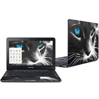 Mightyskins Skin Compatible with Samsung Chromebook 3 11.6" - Cat | Protective, Durable, and Unique Vinyl Decal Wrap Cover | Easy to Apply, Remove, and Change Styles | Made in The USA