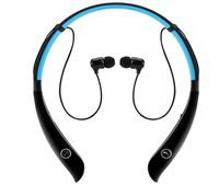 BT Headphones for Samsung S9+, TechCode Wireless Stereo Earbuds Hand-Free Sports in-Ear Noise Cancelling Earphone with Mic for iPhone Xs Max/XR/X/ 7/7 Plus/8/8 Plus, Galaxy S9/S8/Note8/ Note 9,Blue