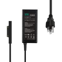 DTK 31W 12V 2.58A AC Adapter Charger for Microsoft Surface Pro 3 / Surface Pro 4 / Surface Pro 5 / i5 / i7 Surface Model 1625 Power Supply