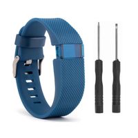 VAN-LUCKY Silicon Replacement Bands Strap Bracelet Wristband for Fitbit Charge HR Band Accessories Large (NOT fit Fitbit Charge, Fitbit Charge 2)