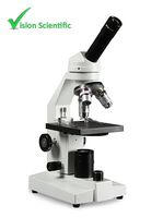 Vision Scientific VME0020-RC-E2 LED Cordless Microscope, 40x-800x Magnification, LED Illumination with Intensity Control, Coarse and Fine Focus, Rechargeable Battery