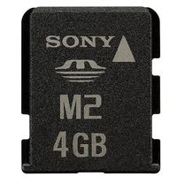Sony MSA2GU2 4GB Memory Stick Micro M2 Memory Card with USB Adapter