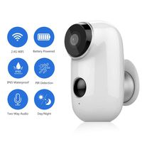 Wireless Security Camera HD 1080P Abowone Rechargeable Battery Powered Camera WIFI IP Camera Wire-Free Waterproof Indoor/Outdoor Security Camera Two Way Audio PIR Sensor/Body Detection HD Night Vision