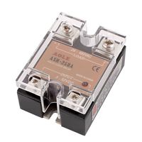 uxcell ASH-25DA 3-32VDC to 480VAC 25A Single Phase Solid State DC to AC Relay Authorized