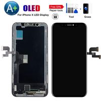 BIGFOX Screen Replacement for iPhone X (5.8 inch) - 3D Touch OLED Complete Repair -LCD Touch Digitizer Display Glass Replacement with Tempered Glass, Tools