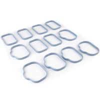 Intake Manifold Lower & Upper Gasket Plenum Set For Chrysler Dodge RAM Jeep VW 3.2L 3.6L DOHC 5184562ACx6, 5184331ACx6 (Intake Manifold Gaskets 12/Set)
